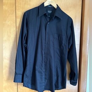 Men's Black Dress Shirt